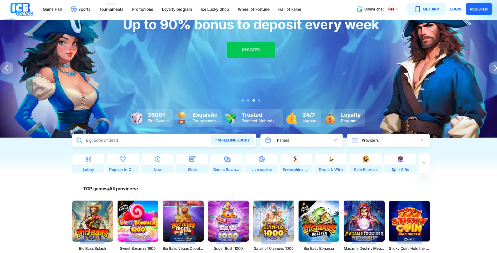 Online Casino in Canada for Real Money ICE Casino-1