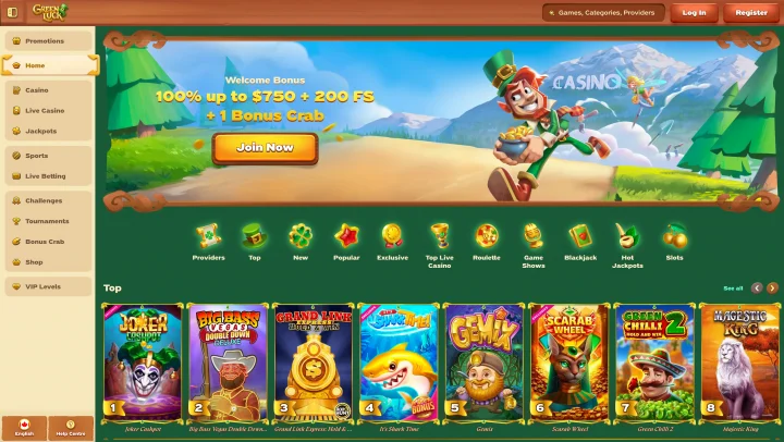 GreenLuck Casino review