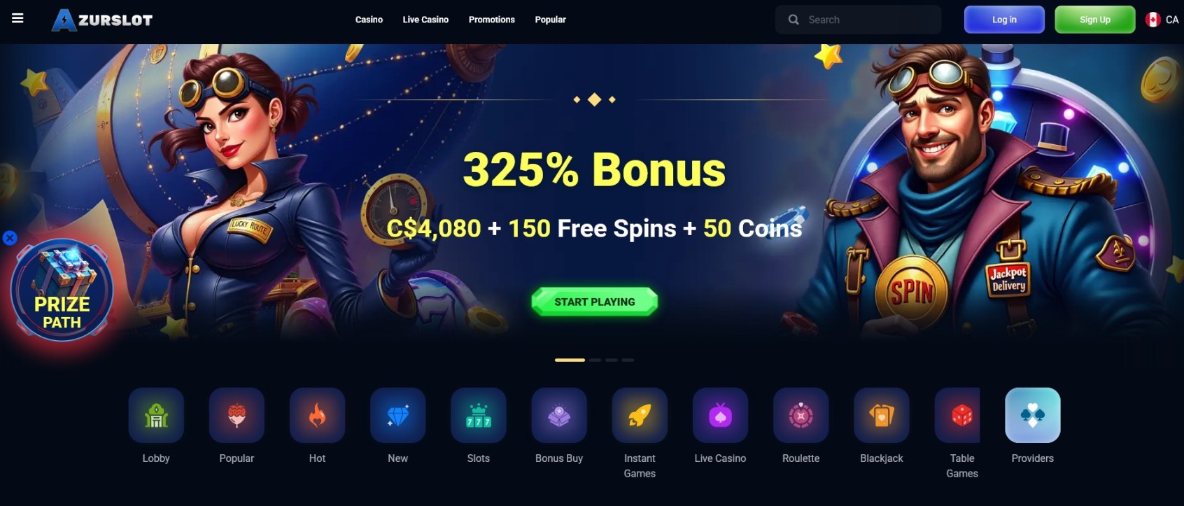 Casino Online Canada • Play Real Money Games AzurSlot